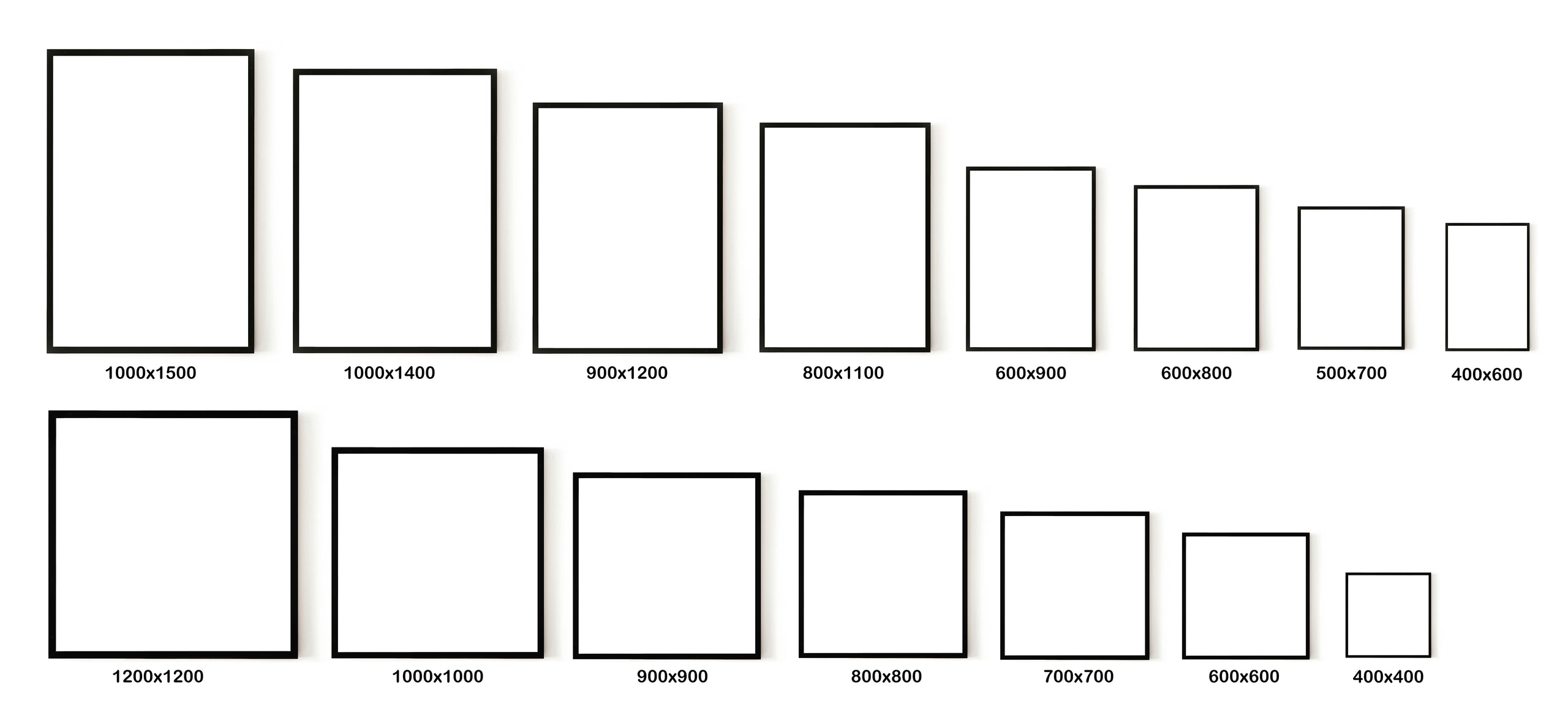 ARTWORK SIZE GUIDE BLACKHAUS STUDIOS